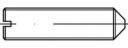 Menetes stift M6 10 mm sárgaréz TOOLCRAFT TO-5448204 100 db