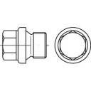 TOOLCRAFT TO-5449293 zárócsavar M22 külső hatlap DIN 910 sárgaréz 25 db