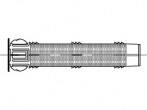 Alstertaler Schrauben & Präzisionsteile 887356000200130 Perforált hüvely 130 mm 20 db