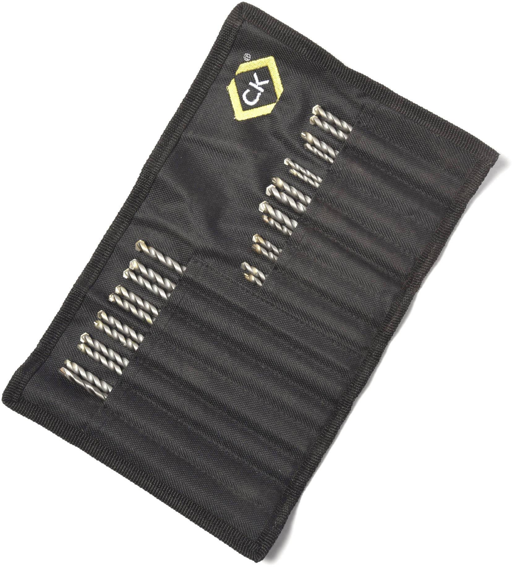 C.K T3131 Keményfém Kő spirálfúró készlet 25 részes 4 mm, 5.5 mm, 6 mm, 7 mm 1 db