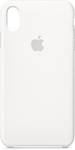 Apple Silikon Case Alkalmas: iPhone XS Max, Fehér