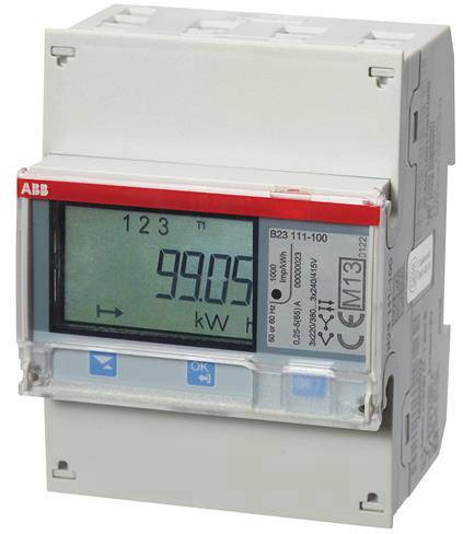 ABB B23 111-100 Háromfázisú fogyasztásmérő 1 db