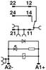 Phoenix Contact RIF-1-RPT-LDP-24DC/1X21MS Relé modul 10 db