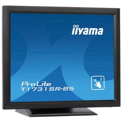 Iiyama ProLite T1731SR Érintőképernyős monitor  EEK E (A - G) 43.2 cm (17 coll) 1280 x 1024 pixel 5:4 5 ms Kijelző csatl