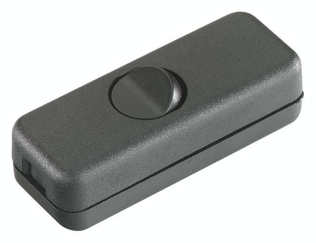 interBär 924.036 Köztes kapcsoló Fekete 1 x KI/BE 2 A 1 db-1
