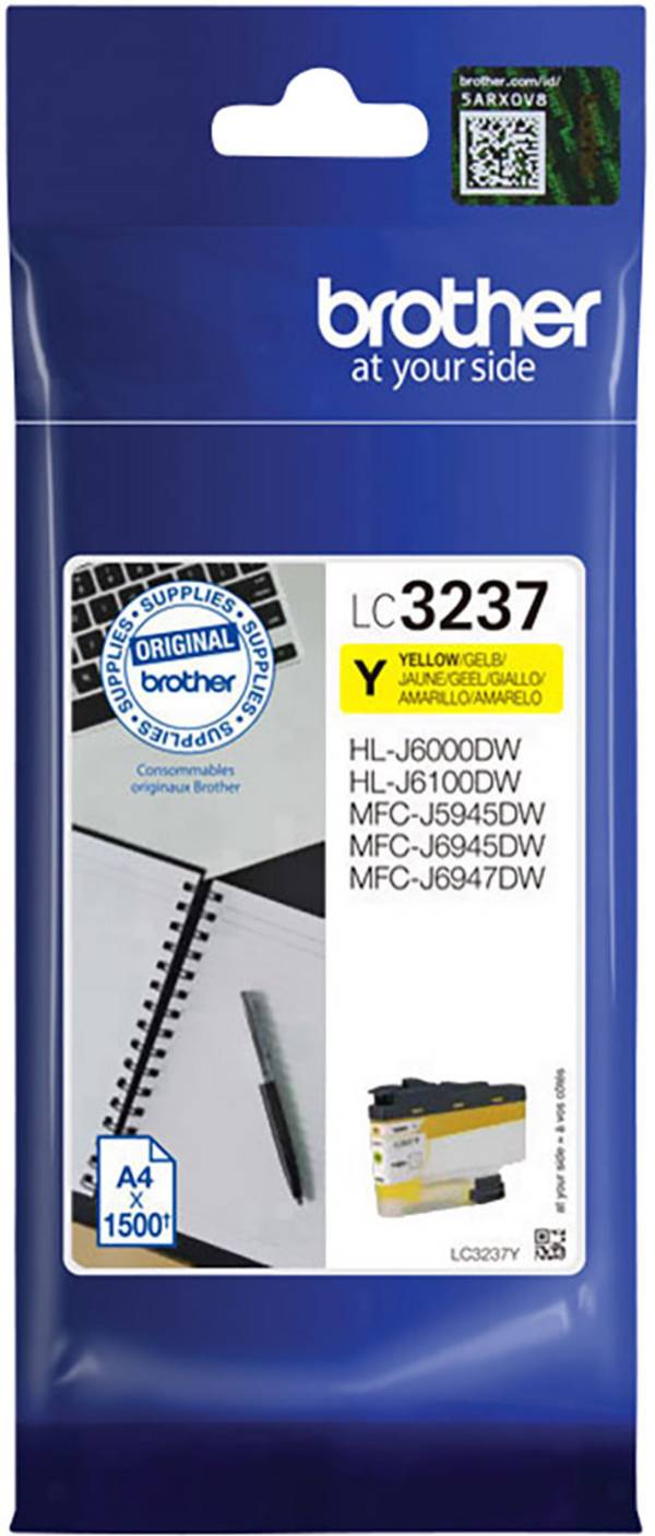 Brother Tinta LC-3237Y Eredeti  Sárga LC-3237 Y