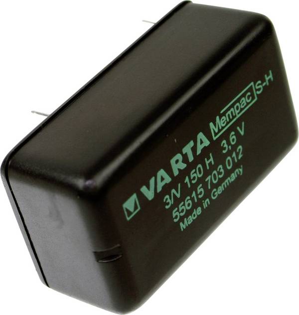 Varta Mempac 3/V150H Gombakku Mempec NiMH 150 mAh 3.6 V 1 db