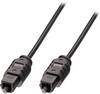 LINDY 35212 Toslink Audio Csatlakozókábel [1x Toslink dugó (ODT) - 1x Toslink dugó (ODT)] 2.00 m Fekete