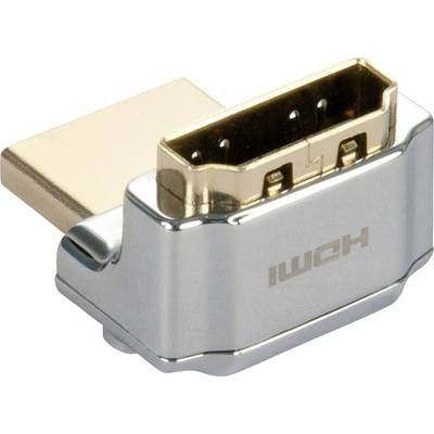 LINDY 41506 HDMI Átalakító [1x HDMI alj - 1x HDMI dugó] Ezüst  