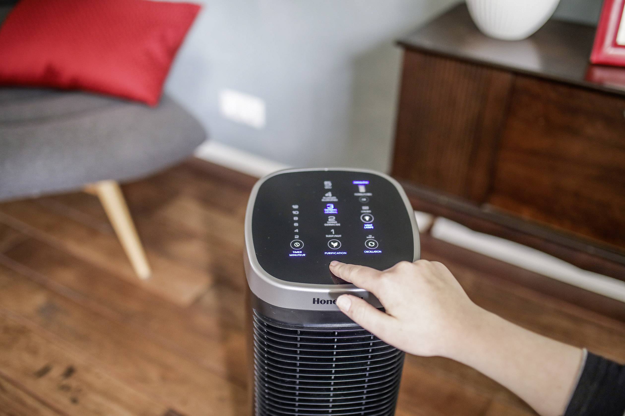 Honeywell HFD323E2 AirGenius 5 Légtisztító Fekete-4