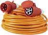 AS Schwabe 59629 Áram Hosszabbítókábel 32 A Narancs 10.00 m H07BQ-F 5G 6 mm²