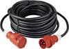 AS Schwabe 61205 Áram Hosszabbítókábel 16 A Fekete 5.00 m H07RN-F 5G 1,5 mm²