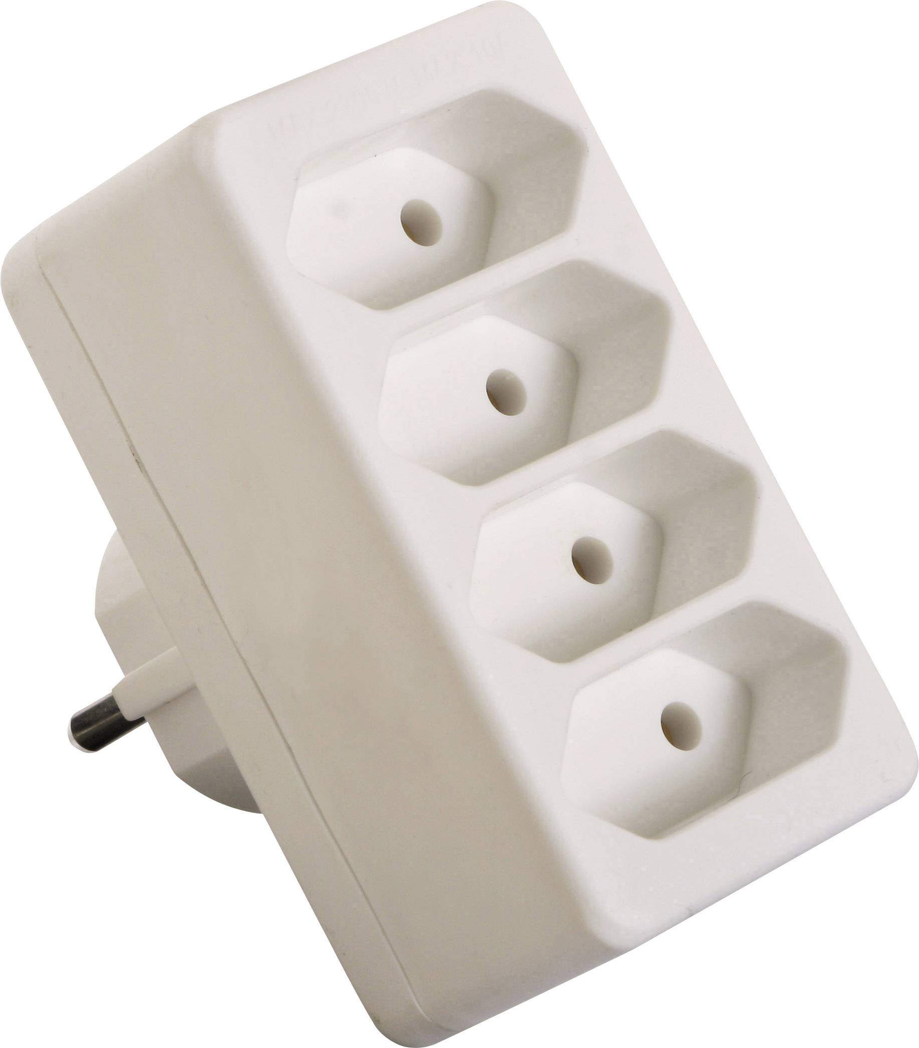 AS Schwabe 48411 Multipresa Bianco