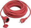 AS Schwabe 60272 Áram Hosszabbítókábel 16 A Piros 5.00 m H07RN-F 3G 1,5 mm²