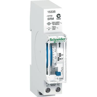 Schneider Electric 15335 Kalapsínes időkapcsoló óra Analóg  230 V 