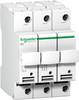Schneider Electric A9N15656 Biztosíték tartó 3 fázisú Alkalmas Finombiztosíték 10.3 x 38 mm 10 A 500 V 1 db