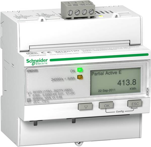 Schneider Electric A9MEM3455 A9MEM3455 E számláló  digitális   darab 1 db