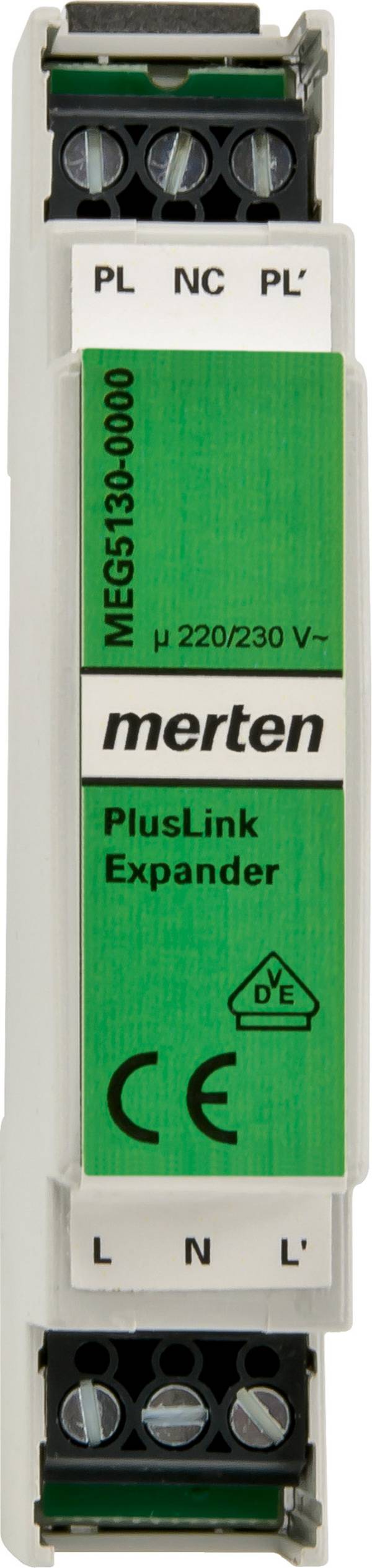 Merten MEG5130-0000 Kalapsín dimmer  Fehér, Zöld