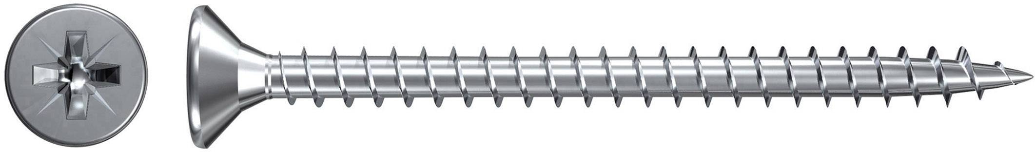 Fischer 551056 Szorítólemezes csavarok 3 mm 16 mm Kereszthornyú Pozidriv Galvanikusan cinkezett 1000 db