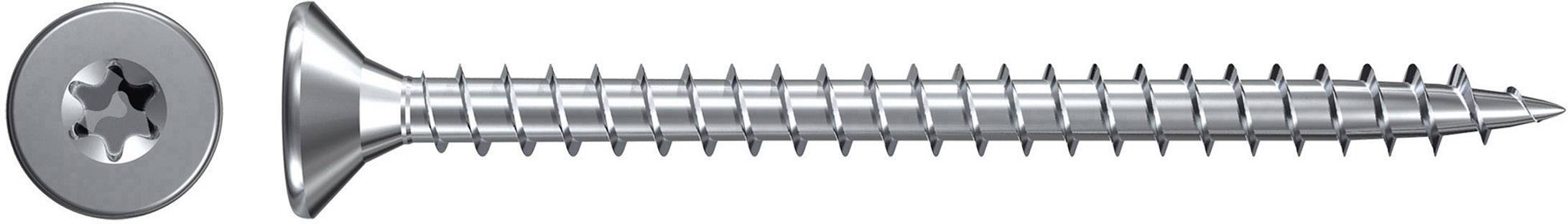 Fischer 551170 Szorítólemezes csavarok 4.5 mm 25 mm Kerek hatlap Galvanikusan cinkezett 1000 db