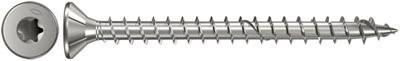 Fischer 657016 Süllyesztett fejű csavarok 3.5 mm 20 mm Kerek hatlap Galvanikusan cinkezett 300 db