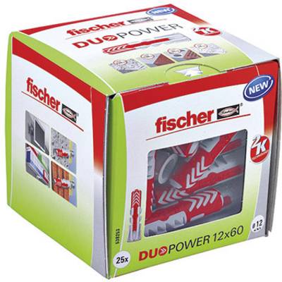 Fischer DUOPOWER 12x60 LD 2 komponensű tipli 60 mm 12 mm 538253 25 db