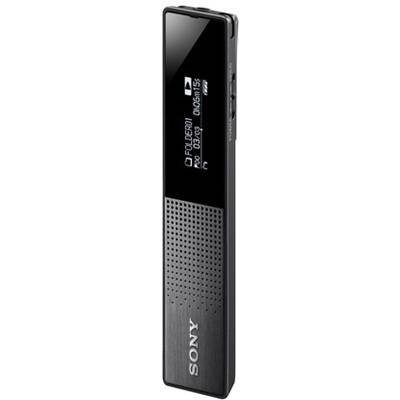 Sony ICD-TX650 Digitális diktafon Felvétel időtartam (max.) 159 óra Fekete Zajelnyomás, Táskával, Sztereo headsettel