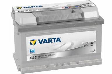 Varta Silver Dynamic E38 Autó akku 12 V 74 Ah ETN 574 402 075 Pólustípus: T1