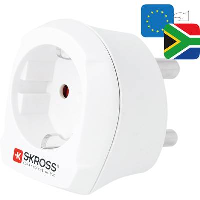 Skross 1.500201-E Úti adapter  CA EU to SA