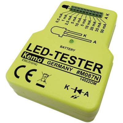 LED teszter 9V/DC Kemo Electronic M087N