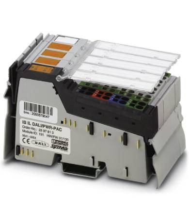 Ipari csatlakozómodul több csatlakozóval és színes jelölésekkel, elektromos szerelőrendszerekhez alkalmazható.