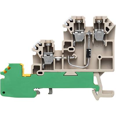 Weidmüller 1783590000 Iniator-/aktor kapocs Csavaros csatlakozó Sötétbeige 100 db