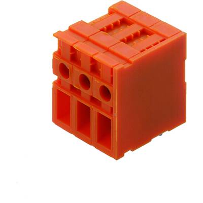 Weidmüller 1786430000 Csavaros kapocstömb 4 mm² Pólusszám 9 Narancs 50 db