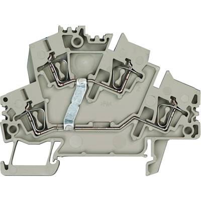 Weidmüller 1791030000-50 Dupla szintes kapocs Rugó Sötétbeige 50 db