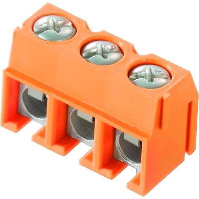 Weidmüller 1791620000 Csavaros kapocstömb 2.5 mm² Pólusszám 3 Narancs 500 db