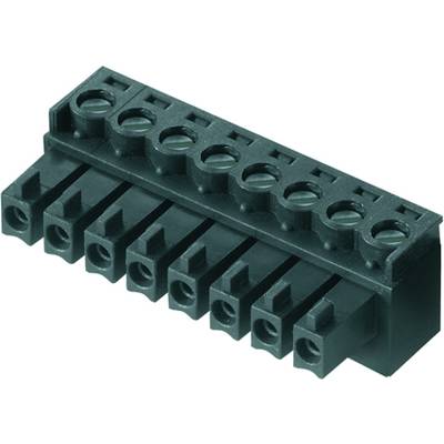 Weidmüller Hüvelyház kábel BC/SC Pólusok száma 8 Raszterméret: 3.81 mm 1792820000 50 db
