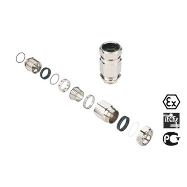 Weidmüller 1137030000 Tömszelence M63 Sárgaréz Sárgaréz 1 db