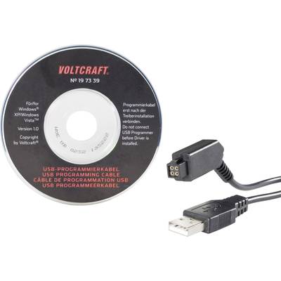 Voltcraft USB programozó (szoftver kábellel)