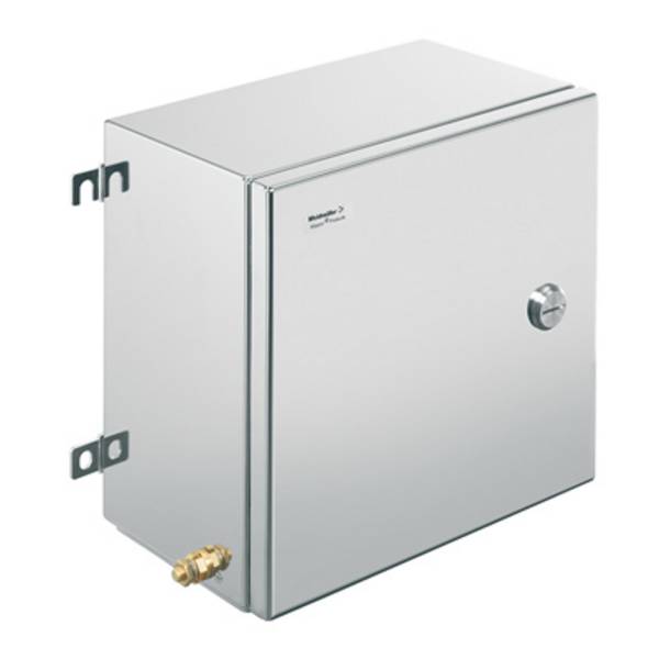 Installációs műszerdoboz 200 x 306 x 306 mm, rozsdamentes acél, Weidmüller KTB QL 303020 S4E3