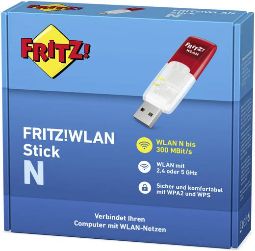 Avm Fritz Wlan Usb Stick 1.1 Treiber Windows 10 WLAN USB stick, AVM FRITZ! N V2