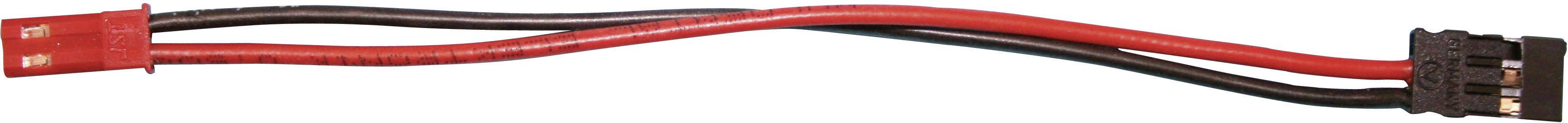 Modelcraft BEC hüvely/JR hüvely adapterkábel, 0,5 mm², 100 mm-1