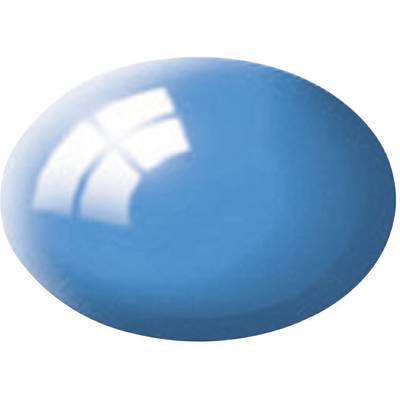 Festék, kék, fényes, színkód: 50 RAL, színkód: 5012, 18 ml, Revell Aqua