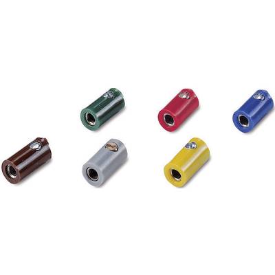 07723 Modellvasút karmantyú, 2,6 mm 10 db Átmenő lyuk nélkül Zöld