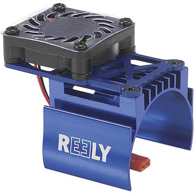 Reely alu modellmotor hűtőborda, ventilátorral, kék, WH-007/B