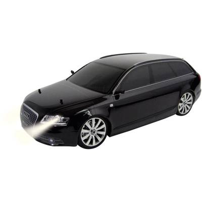 1:10 karosszéria Audi RS6 fekete, lámpakészlettel