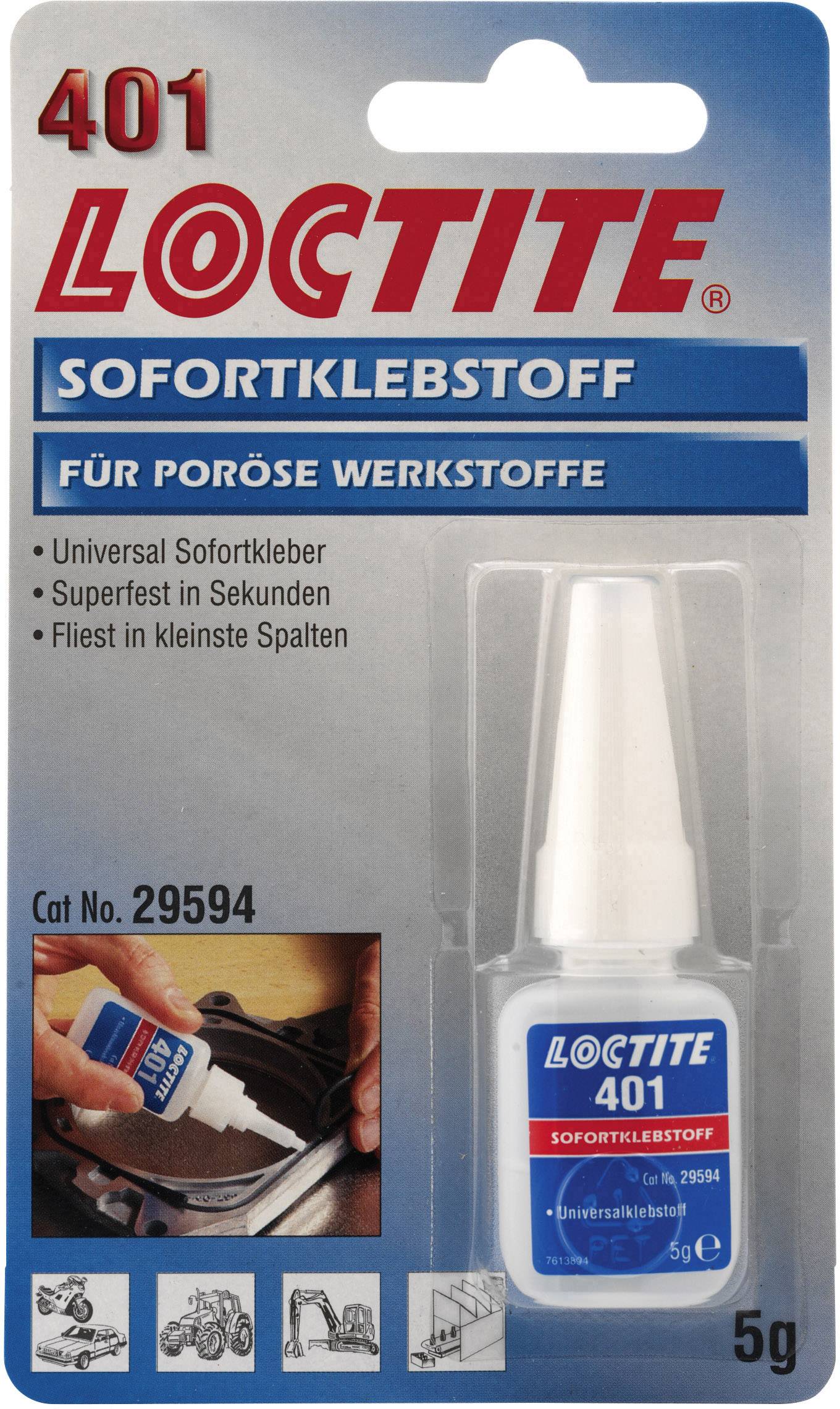 Pillanatragasztó 5 G LOCTITE 401