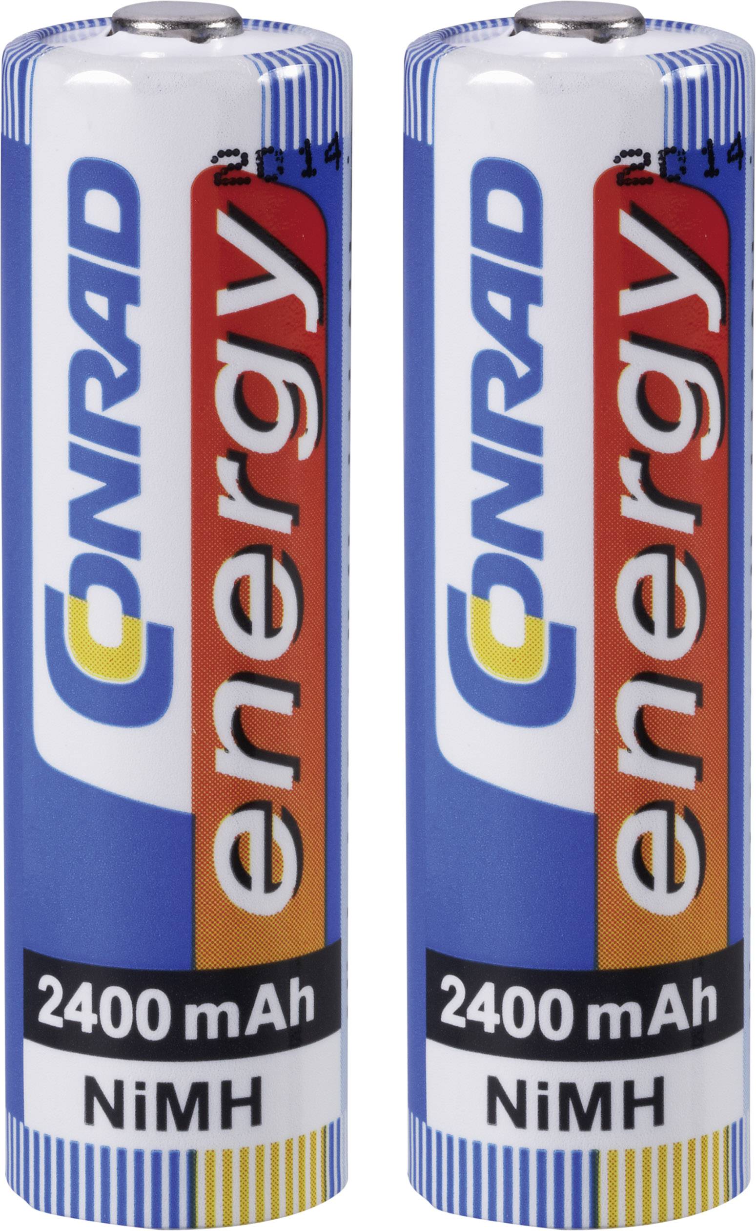 Ceruza akku AA, NiMH, 1,2V 2400 mAh, 2 db, Conrad Energy LR06, AA, LR6, AAB4E, AM3, 815, E91, LR6N-0