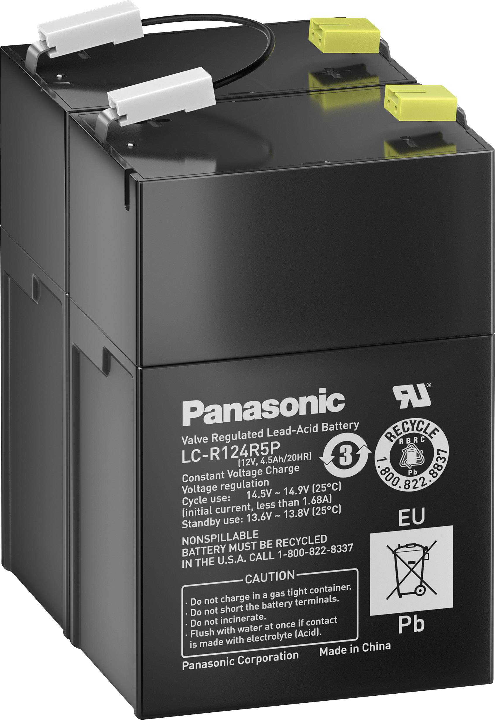 Ólomakku 12 V 4,2 Ah Panasonic-0
