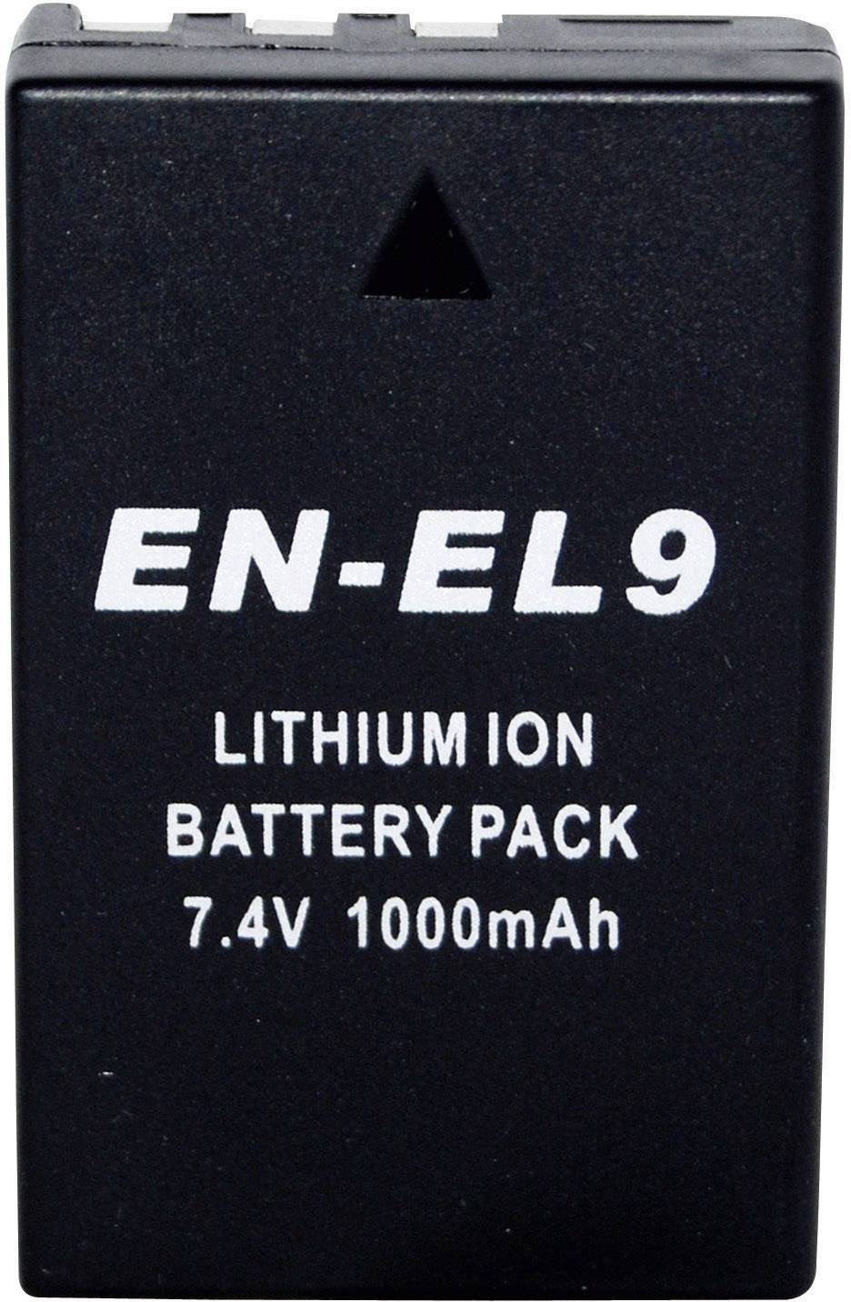 EN-EL9 Nikon kamera akku 7,4 V 900 mAh, Conrad energy-1