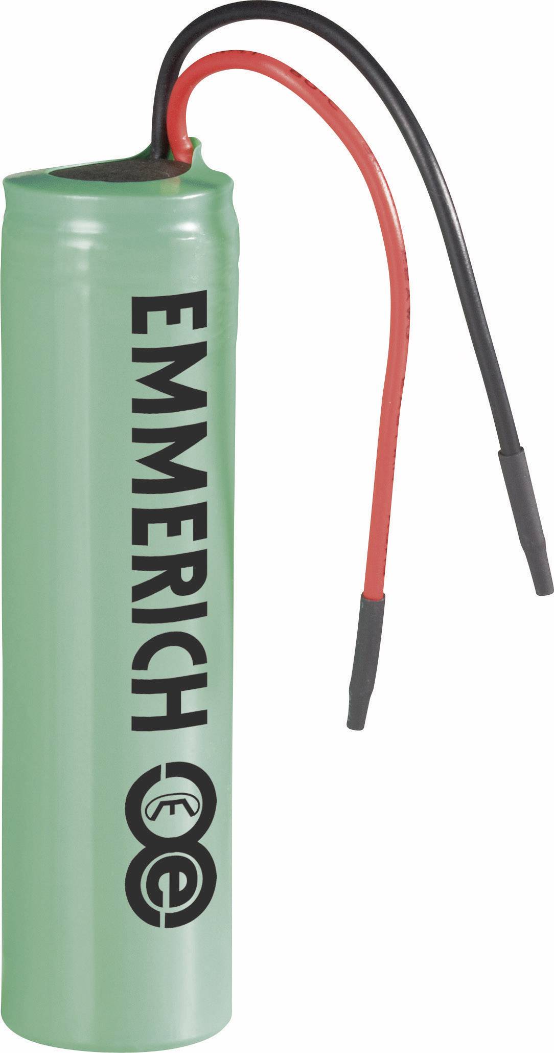 Speciális akku 18650 Li-Ion 3,7V 2600 mAh, kábellel, Emmerich ICR-18650 NQ-SP